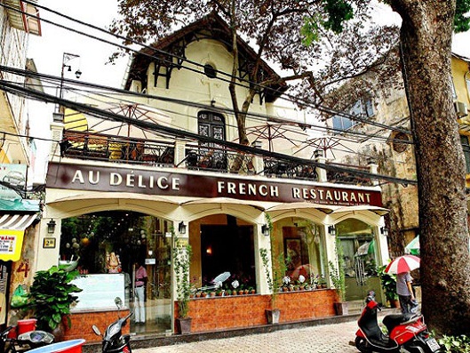 Au Delice brings the classic architecture of France