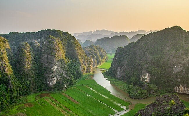 sunset in vietnam 6