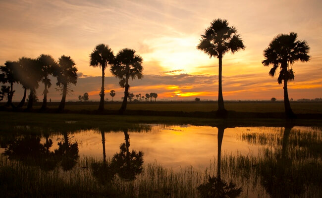 sunset in vietnam 3