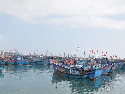 Harbour on Ly Son Island
