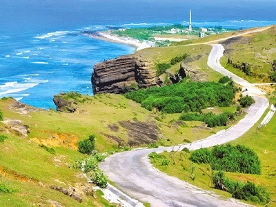 peaceful scenery on the island