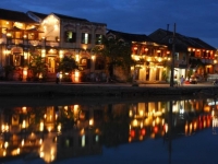 Sonnenuntergang Bootsfahrt auf dem Thu Bon Fluss - Hoi An