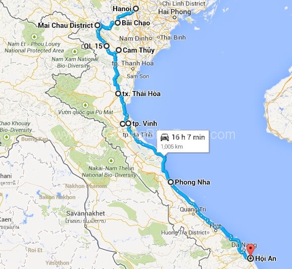 Travel from Hanoi to Hoi An 3