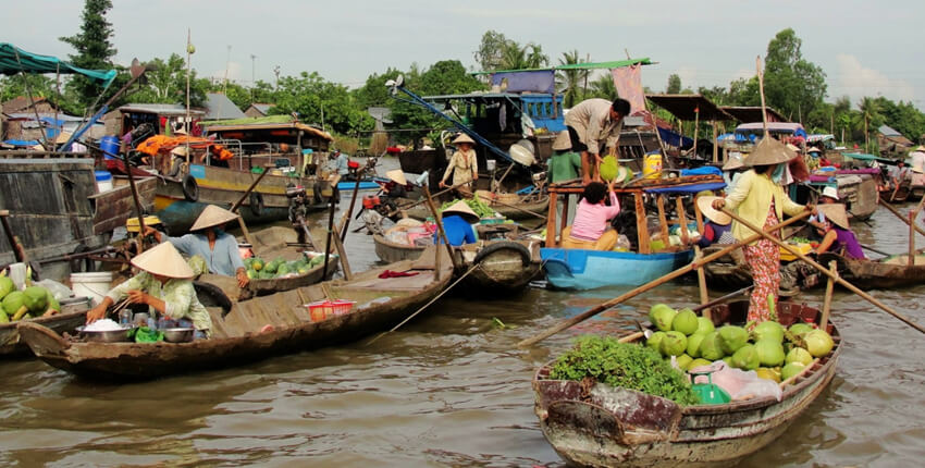 Mekong Delta Floating Market Tour